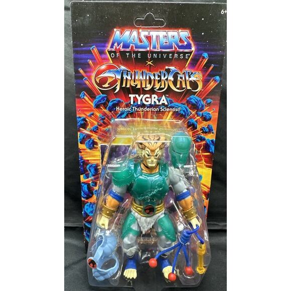 Masters Of The Universe Thundercats Tygra Heroic Thunderian Scientist Action Fig - Picture 1 of 7